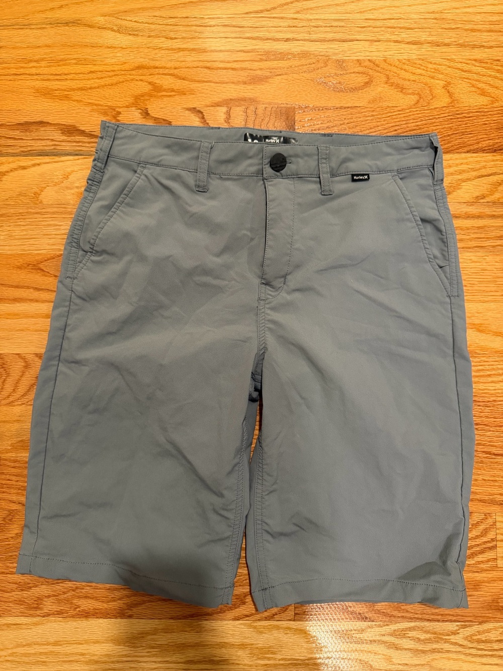 Hurley Kids Size 18 Nike Dri-FIT Gray Performance Shorts